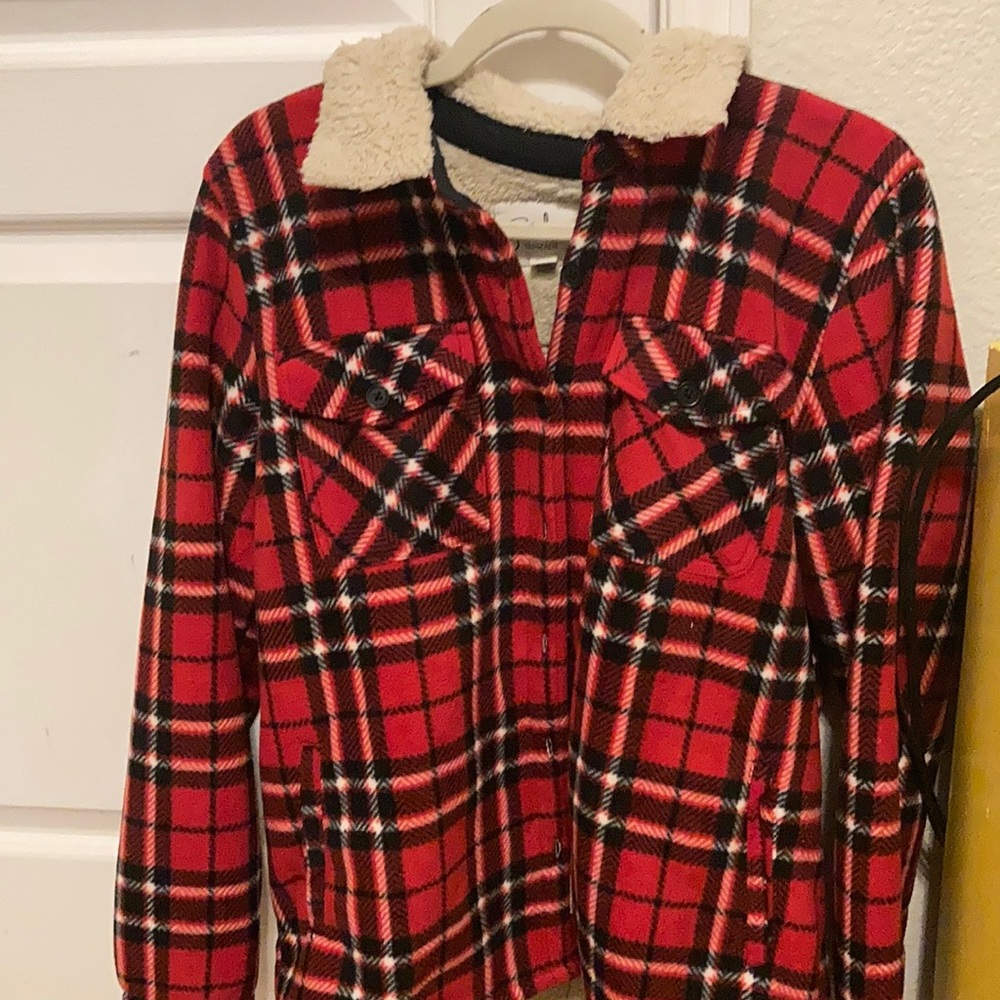 Flannel sweater